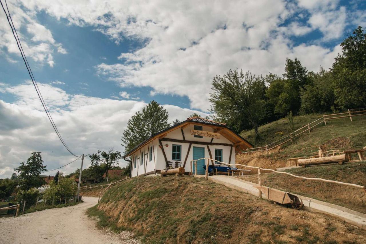 Etno Village Dolina Sreće Vitez Esterno foto